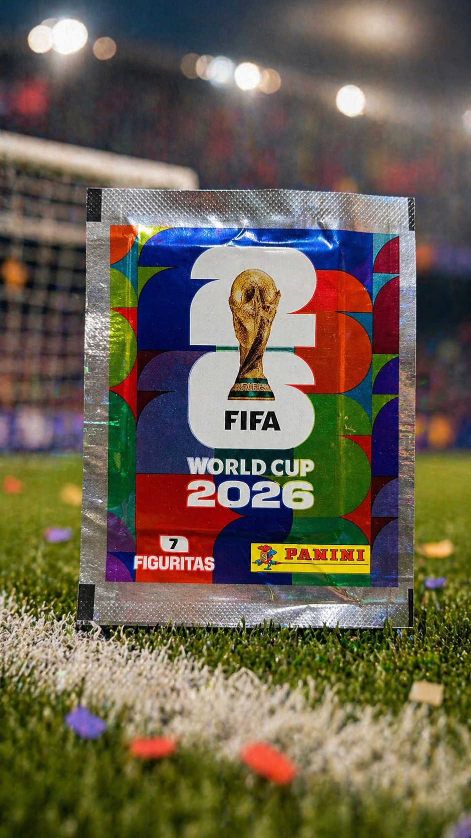 Figurita Mundial 2026 Panini Originales – Sobre Oficial Canadá/USA/México - imagen 1