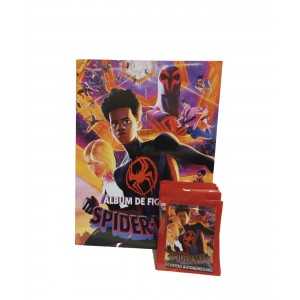 Combo 50 sobres de Figuritas + álbum Spiderman