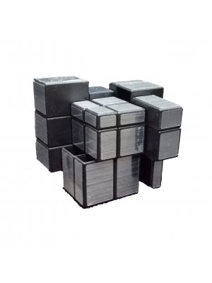 Cubo Mágico 3x3x3 Mirror Plateado