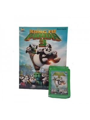 Combo 50 Figus + álbum Kung Fu Panda 3