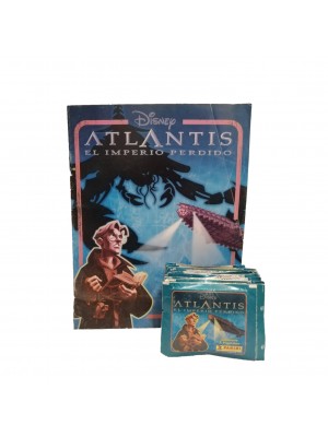 Combo 50 sobres de Figus + álbum Atlantis