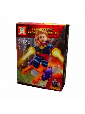 Lego Avengers serie 4001 Capitana Marvel
